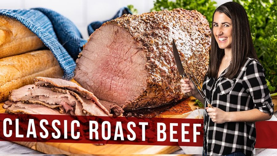 Pepper-Crusted Roast Beef