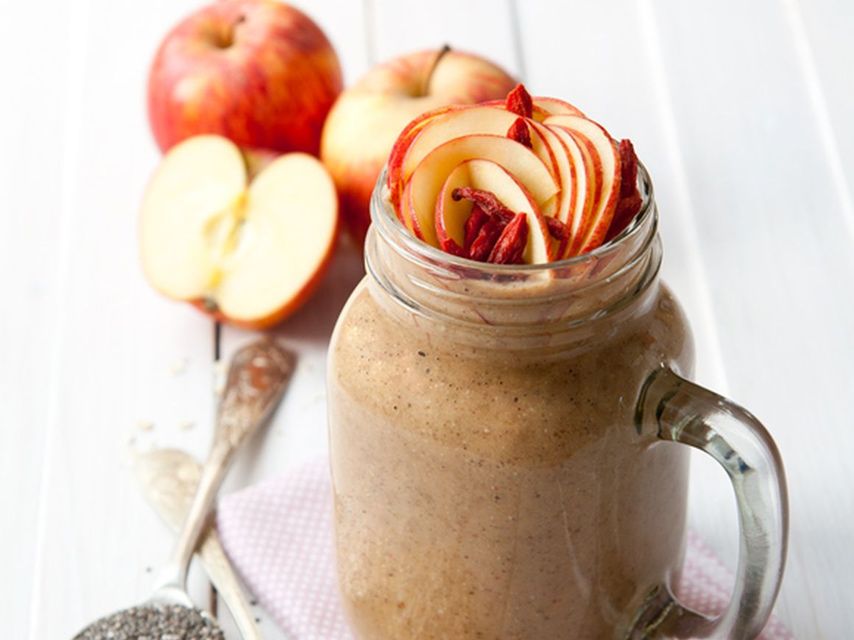 Smoothie aux Pommes et Avoine