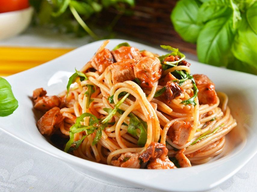 Spaghetti Poulet