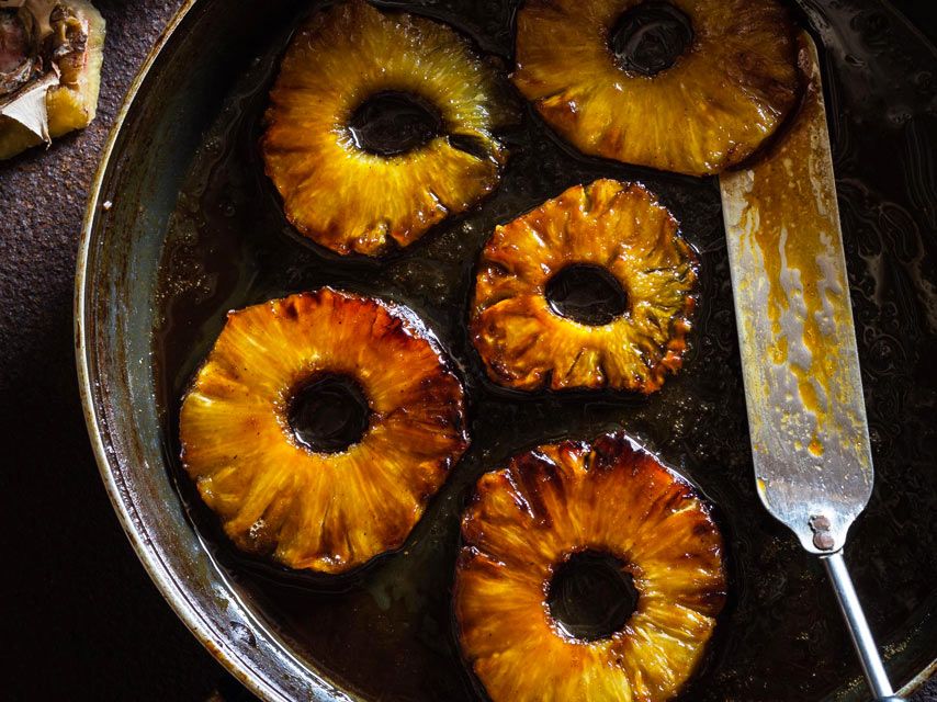 Pineapple Flambé