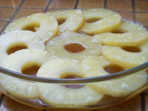 Rum Soaked Pineapple