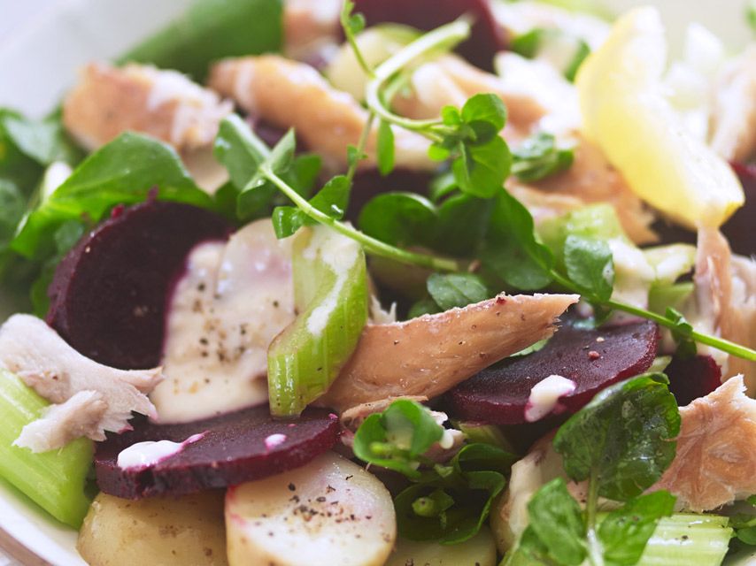 Salade de Légumes (Salade De Betteraves, Oeufs Et Pommes De Terre)