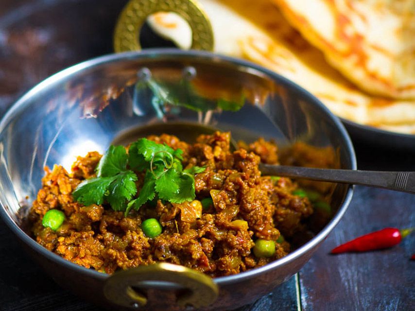 Boeuf Haché au Masala | Aloo Mutter Keema