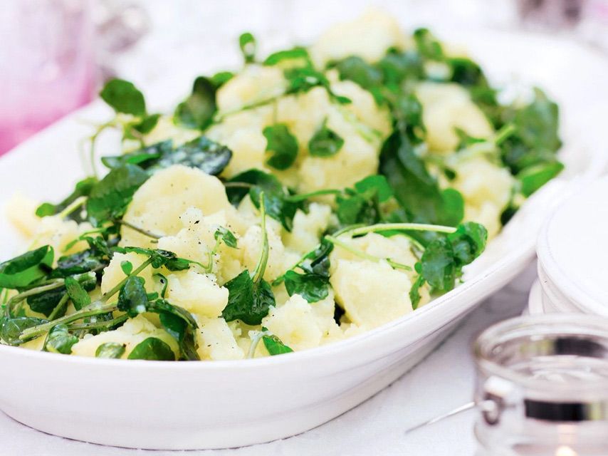 Sauté de Cresson et Pomme de Terre