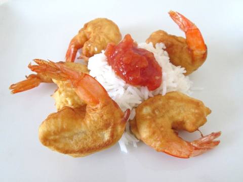 Shrimp fritters
