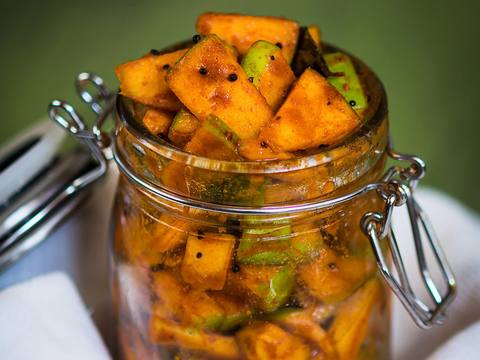 Achard Pomme et Carotte (Apple and Carrot Pickle)