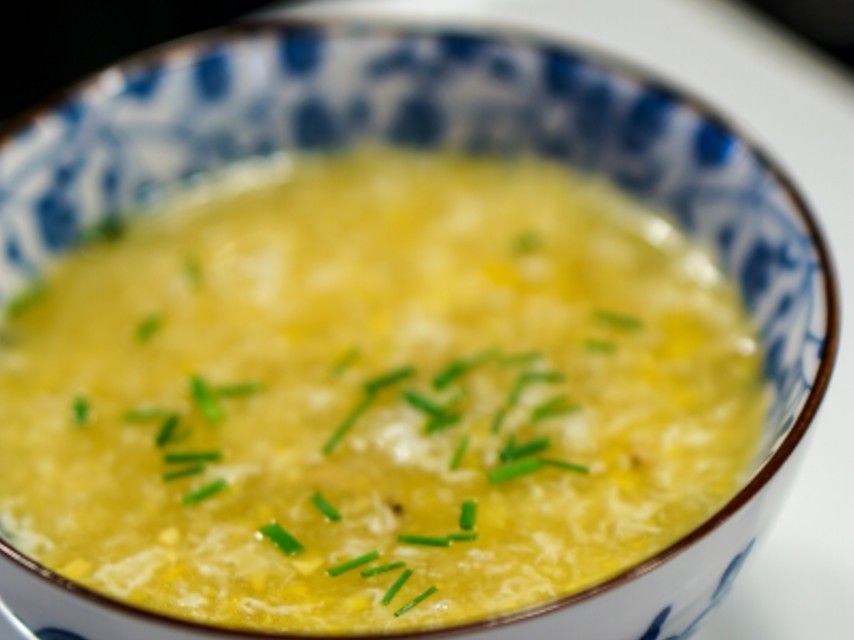 Soupe De Poulet & Maïs