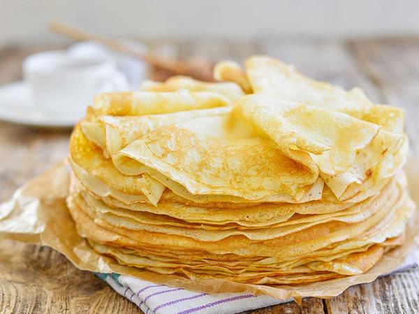 Crêpes Salées (Sans Oeufs - Sans Lait) avec du satini cotomili — photo 2