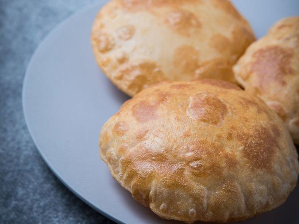 Puri with Curd (Lait Caillé) — photo 4