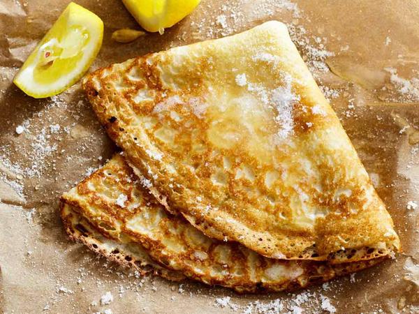 Crêpes Salées (Sans Oeufs - Sans Lait) avec du satini cotomili — photo 4
