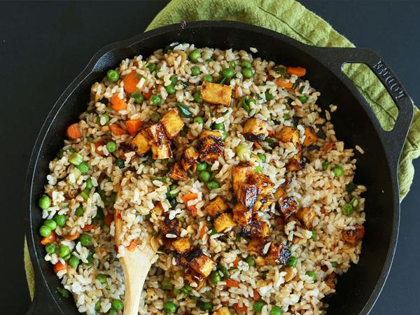 Riz Frit Végétarien — photo 2