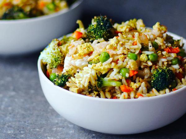 Riz Frit Végétarien — photo 4