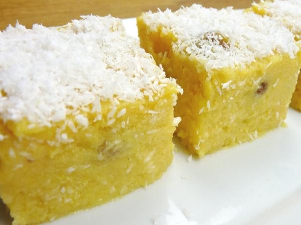 Poudine Mais (Polenta Pudding) — photo 2