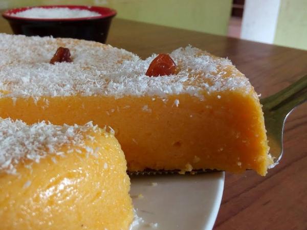 Poudine Mais (Polenta Pudding) — photo 3