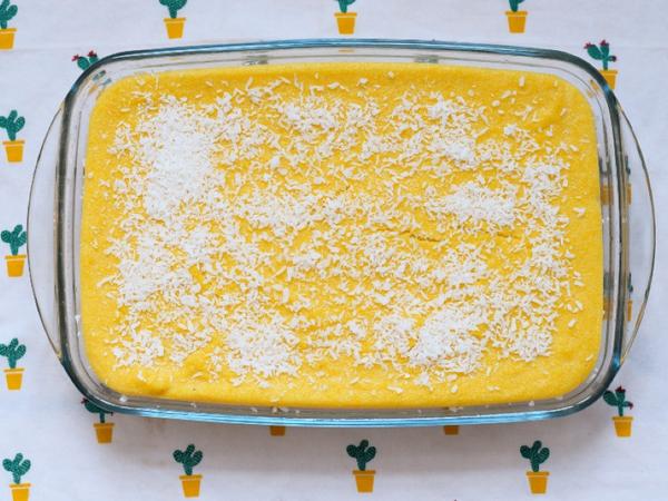 Poudine Mais (Polenta Pudding) — photo 4