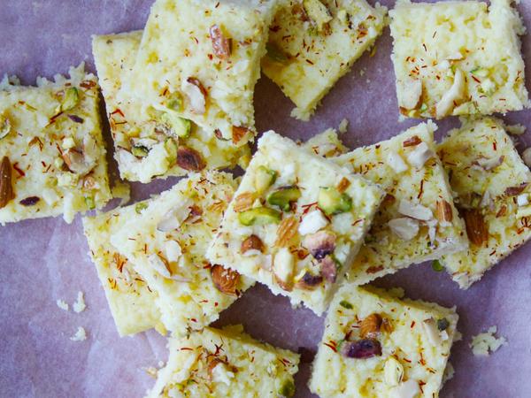 Coconut and Pistachio Barfi — photo 2