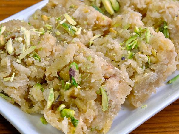 Coconut and Pistachio Barfi — photo 3