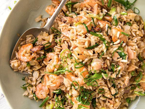 Riz Frite Crevette (Fried Rice Prawn) — photo 3