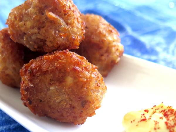 Boulette de Taro Frite (Gateau Arouille) — photo 2