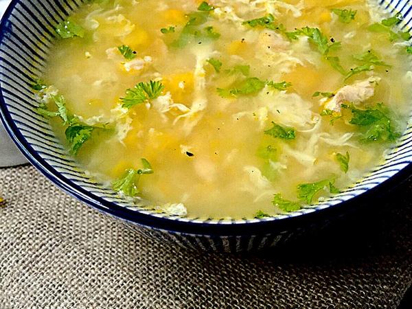 Corn Soup with Chicken — photo 2
