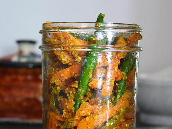 Achard Pomme et Carotte (Apple and Carrot Pickle) — photo 3