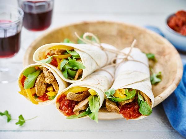 Wrap de la Réunion au Carry d’Agneau et de Porc — photo 2