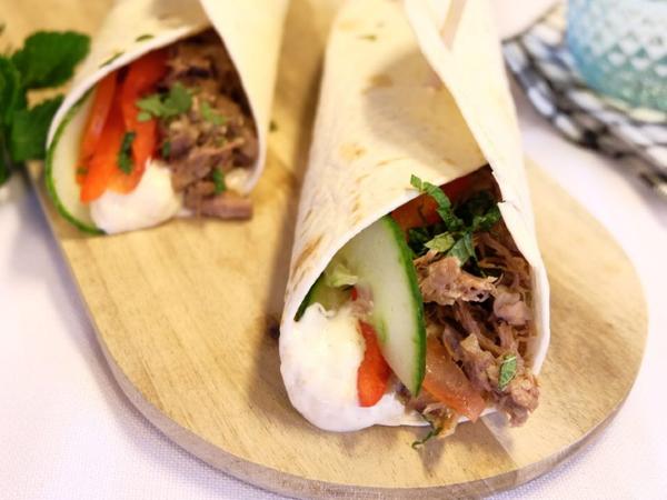 Wrap de la Réunion au Carry d’Agneau et de Porc — photo 3