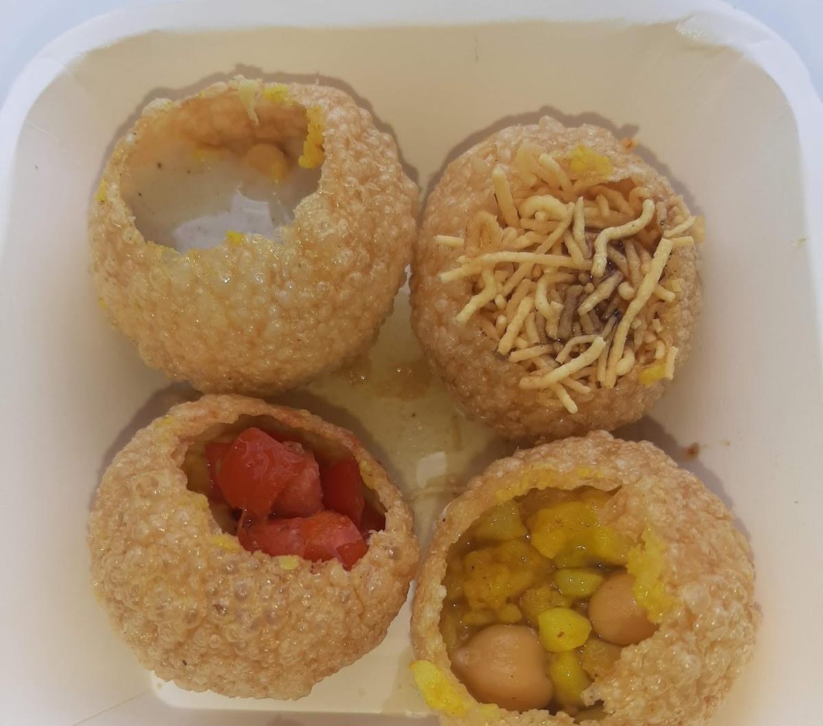 Vrindavan Pani Puri shop