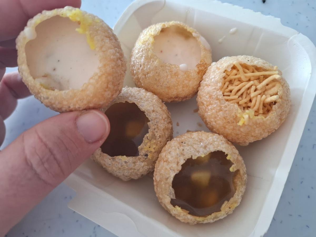 Vrndavana's Pani Puri