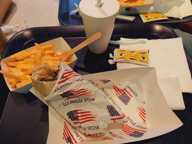 U.S Philly Steak tribeca mall in Quatre Bornes