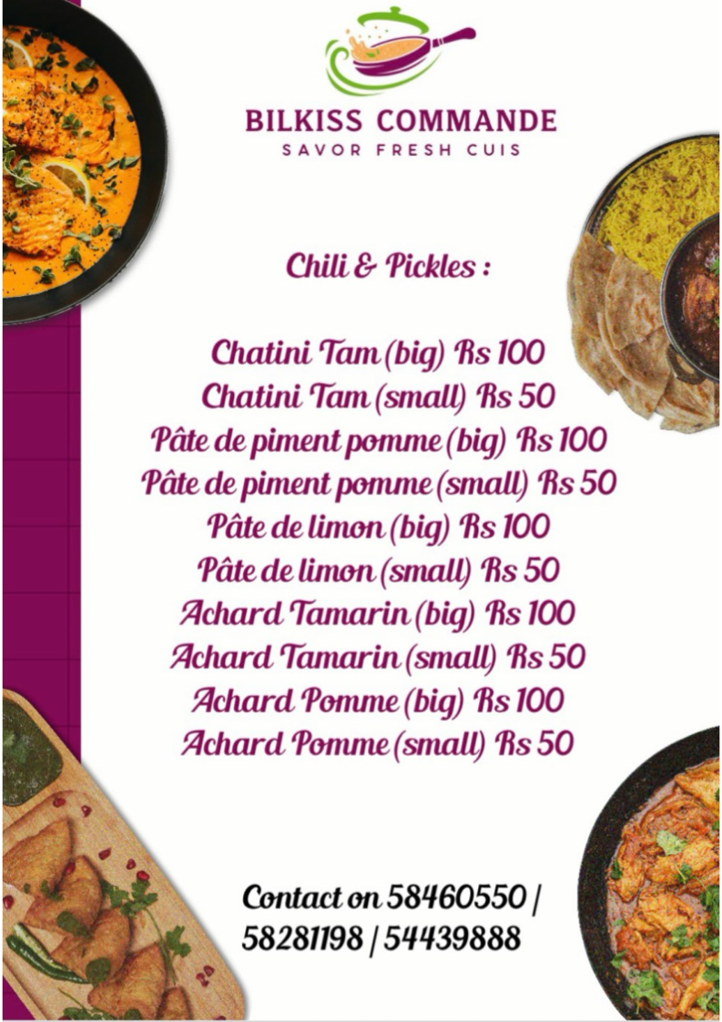 Bilkiss Commande