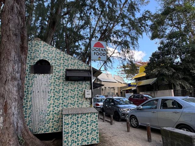 Ocean food restaurant in Trou aux Biches
