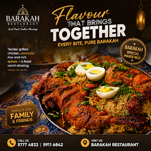 Barakah restaurant in Triolet