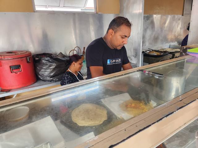Roti Baboolall in Triolet