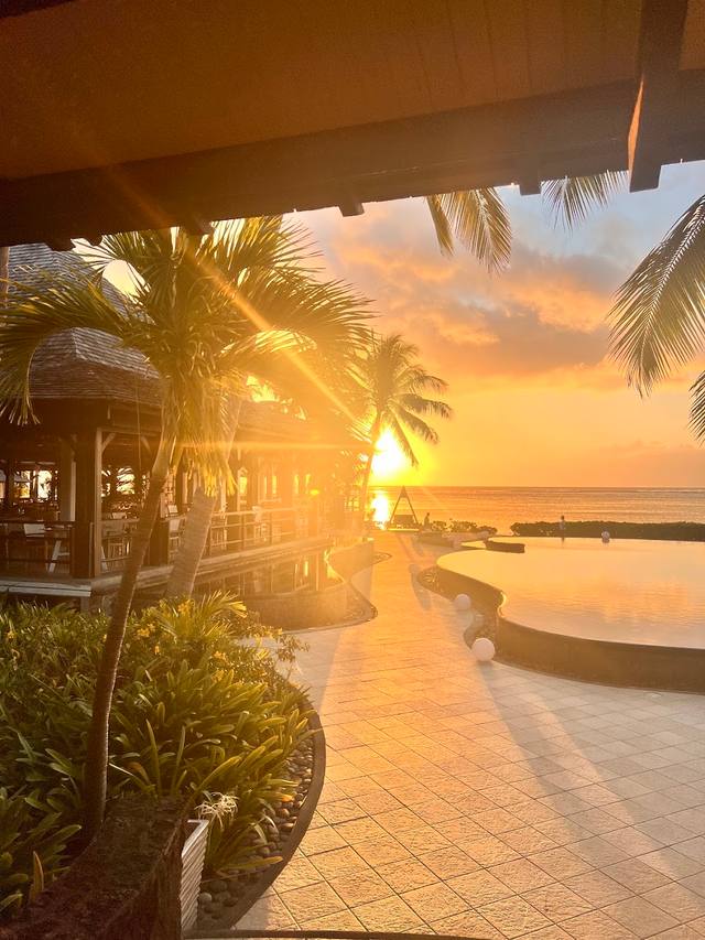 East in Le Morne