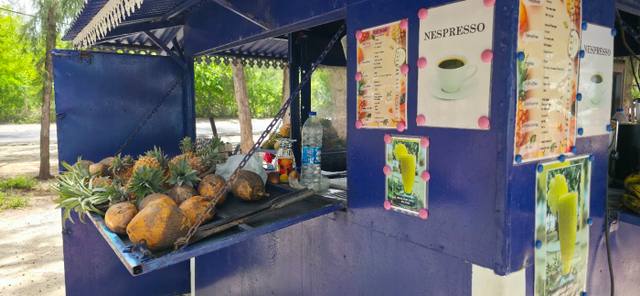 The fruit palace in Grand Baie