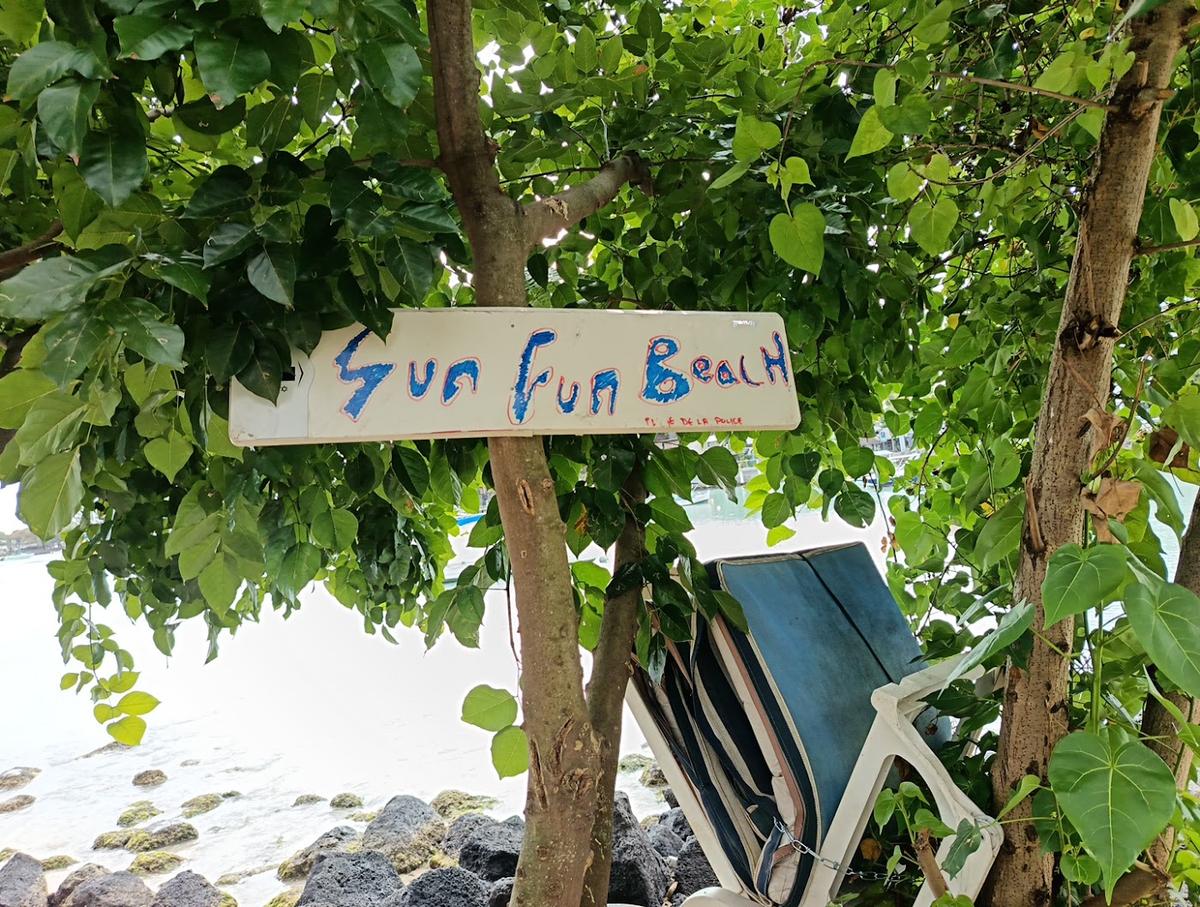 Sun fun beach