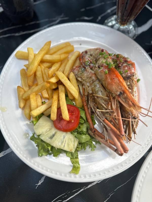 The Beach Cuisine Hector Cactus Food, Grand Baie