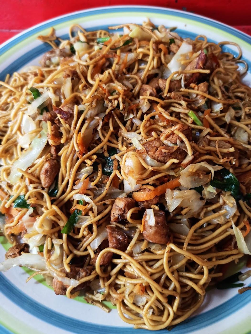 Fried noodles stall