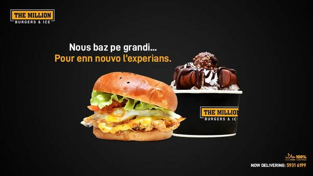 MILLION - Crafted Burger since 2017 - Phoenix in Vacoas-Phoenix