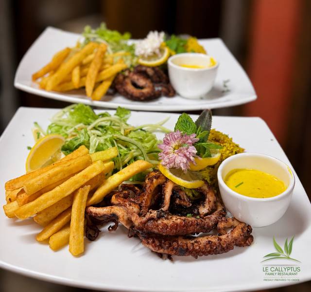 LE CALLYPTUS RESTAURANT in Petit Raffray